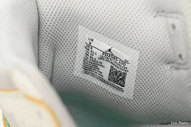 Kick Theory OG Supply Jordan SP FD2565-100 Retro 1 Bephie's Sail High Beauty Woven Union 0806